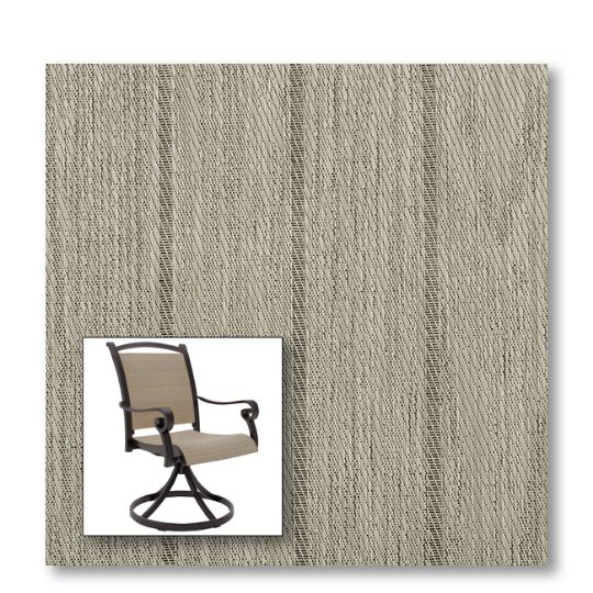 Two piece patio chair slings.