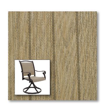 Two piece patio chair slings.