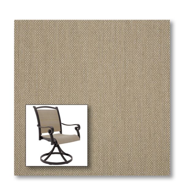 Two piece patio chair slings.