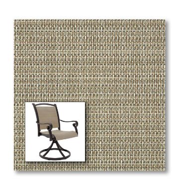 Two piece patio chair slings.
