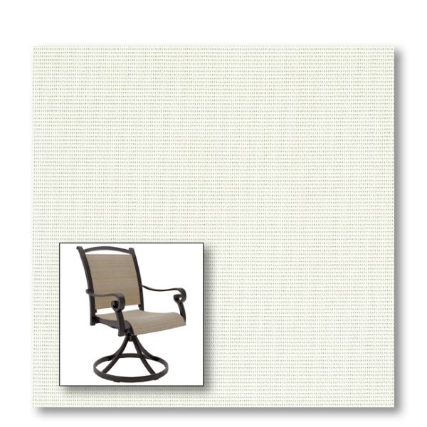 Two piece patio chair slings.