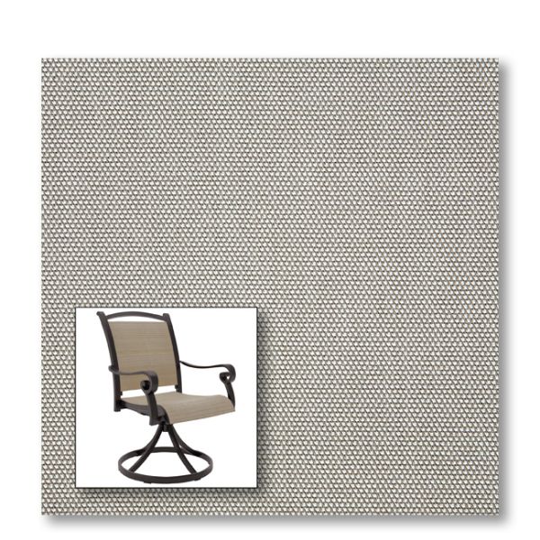 Two piece patio chair slings.