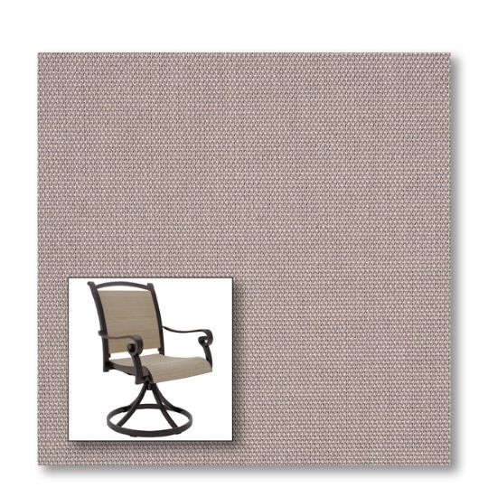Two piece patio chair slings.