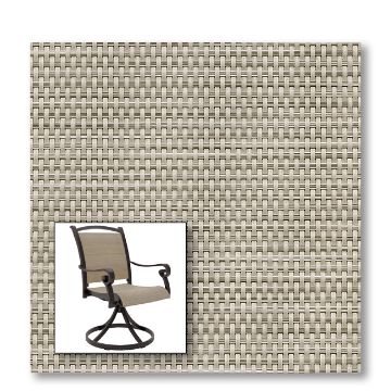 Two piece patio chair slings.