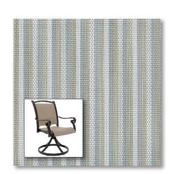 Two piece patio chair slings.