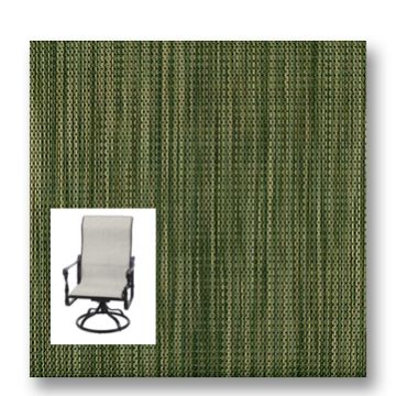 Twitchell Textilene Sunsure Autumn Fern Patio Chair Replacement Sling Fabric