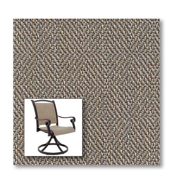 Two piece patio chair slings.