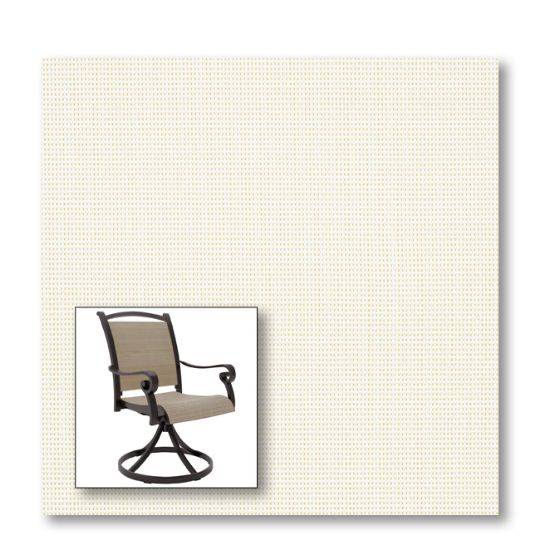 Two piece patio chair slings.