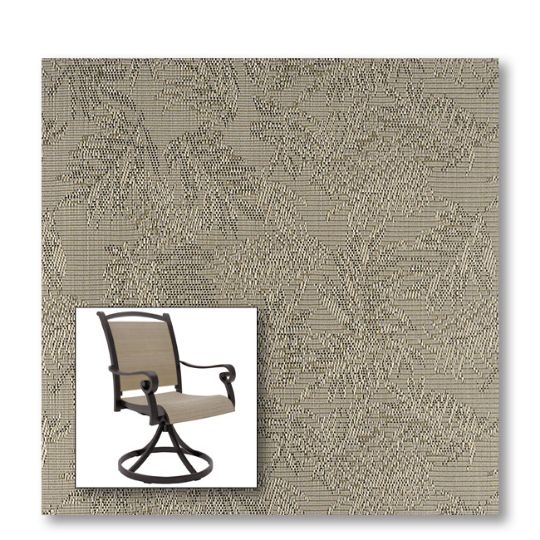 Two piece patio chair slings.