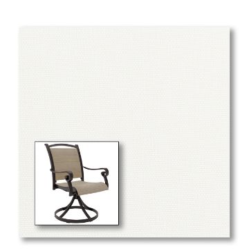 Two piece patio chair slings.