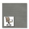 Two piece patio chair slings.