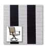Two piece patio chair slings.