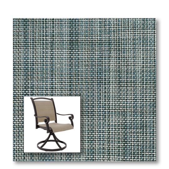 Two piece patio chair slings.