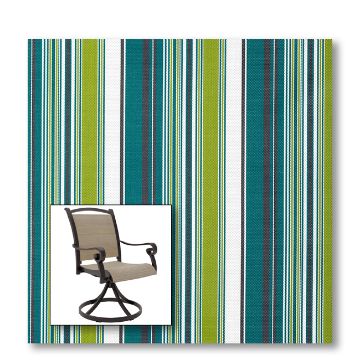 Two piece patio chair slings.