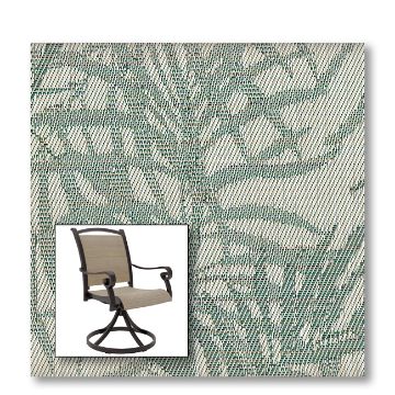 Two piece patio chair slings.