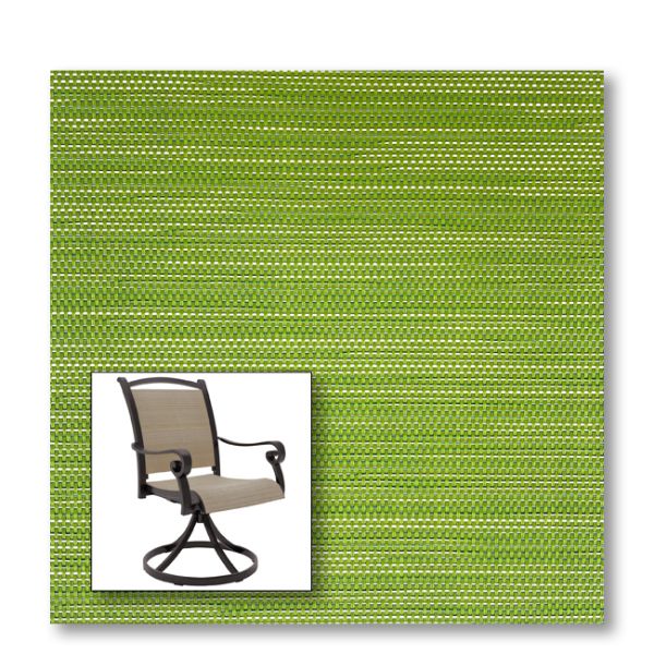 Two piece patio chair slings.