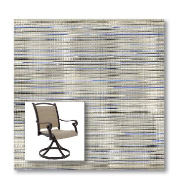 Two piece patio chair slings.