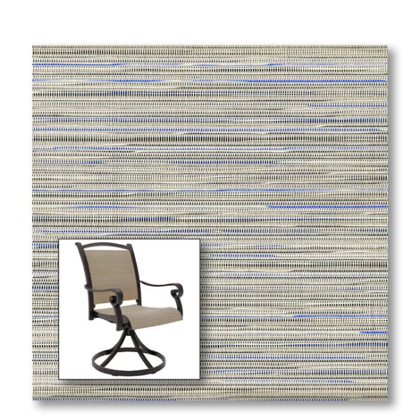 Two piece patio chair slings.