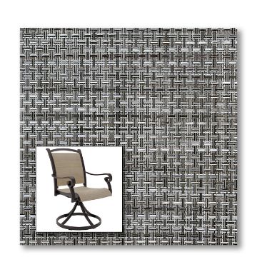 Two piece patio chair slings.