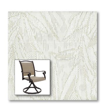 Two piece patio chair slings.