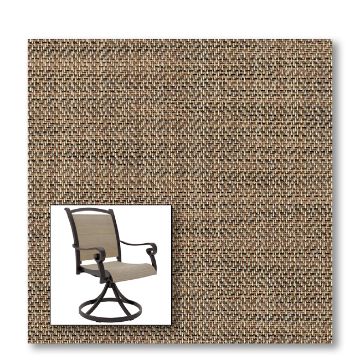 Two piece patio chair slings.