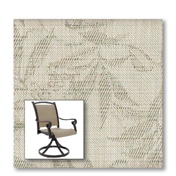 Two piece patio chair slings.