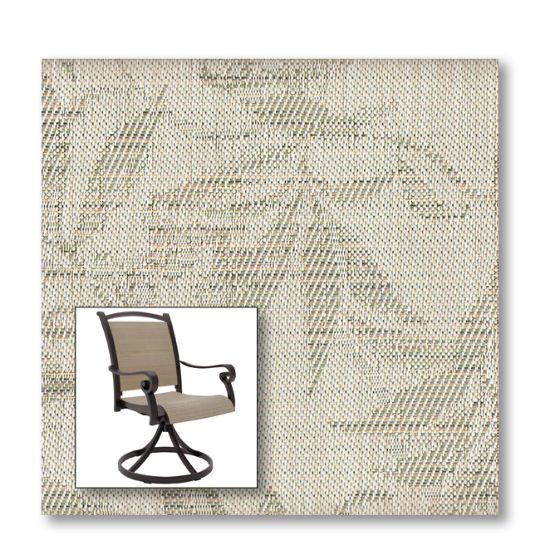 Two piece patio chair slings.