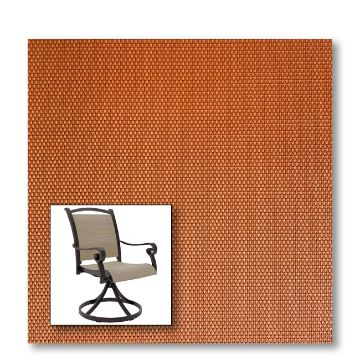 Two piece patio chair slings.