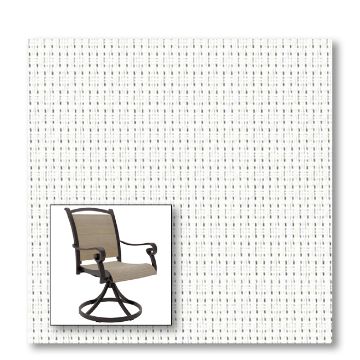 Two piece patio chair slings.