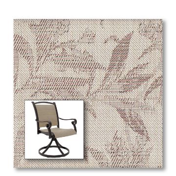 Two piece patio chair slings.
