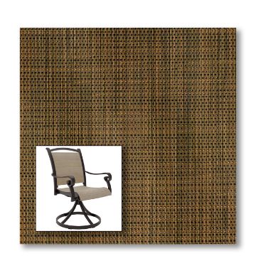 Two piece patio chair slings.