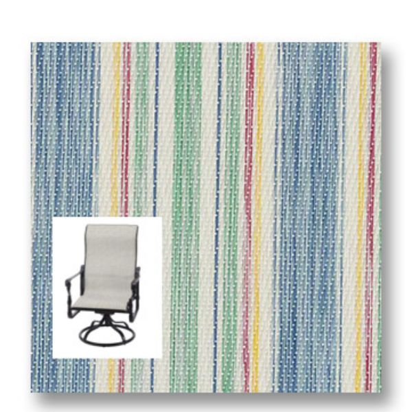 Twitchell Textilene Sunsure Elizabeth Patio Chair Replacement Sling Fabric