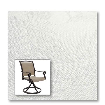 Two piece patio chair slings.