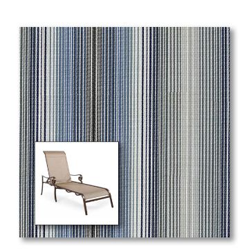 Two piece patio chair slings.