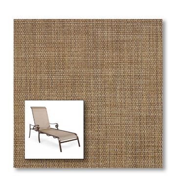 Two piece patio chair slings.