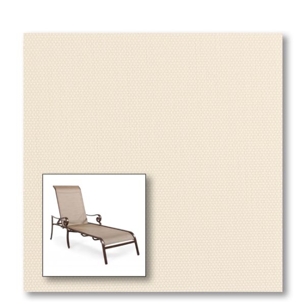 Two piece patio chair slings.