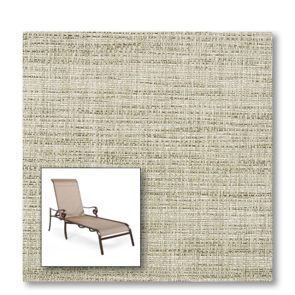 Two piece patio chair slings.