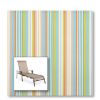 Two piece patio chair slings.