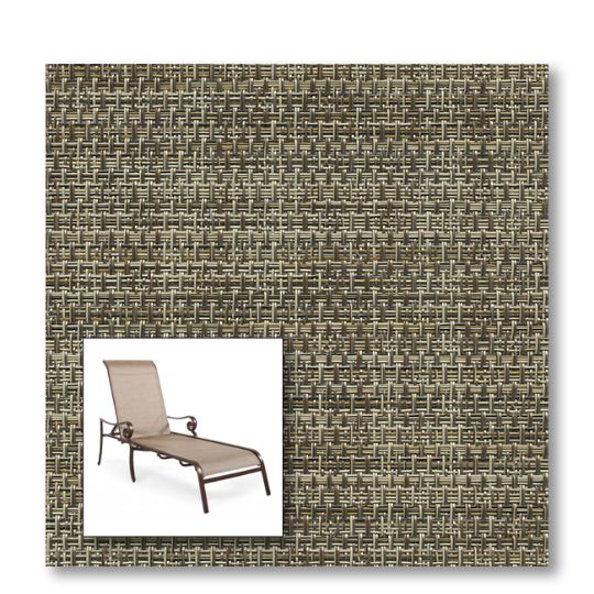 Two piece patio chair slings.