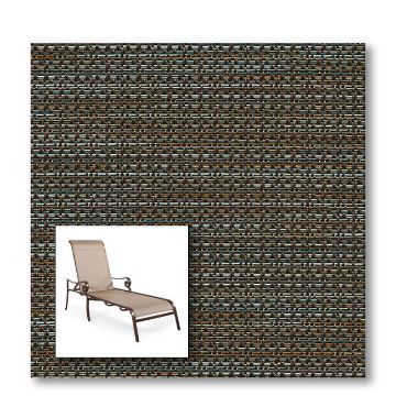 Two piece patio chair slings.