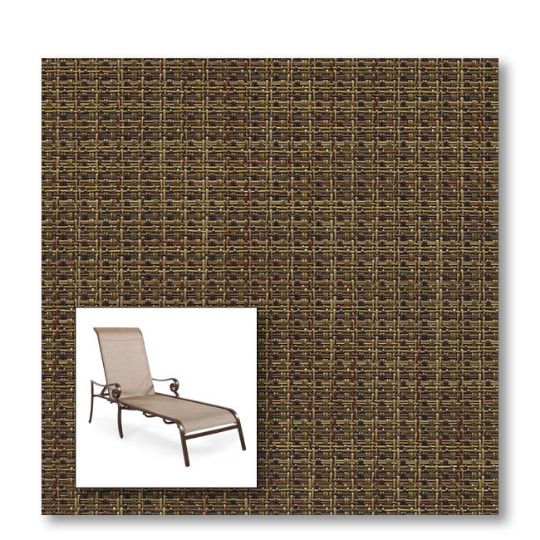 Two piece patio chair slings.
