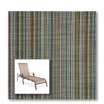 Two piece patio chair slings.
