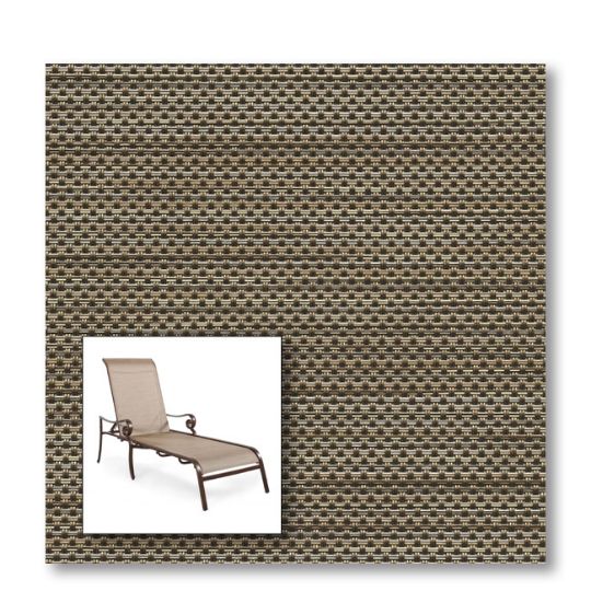 Two piece patio chair slings.