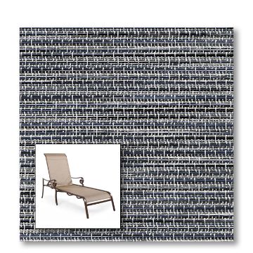 Two piece patio chair slings.