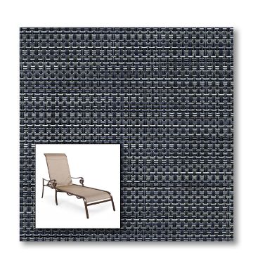 Two piece patio chair slings.