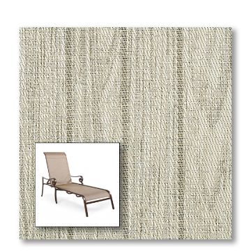 Two piece patio chair slings.