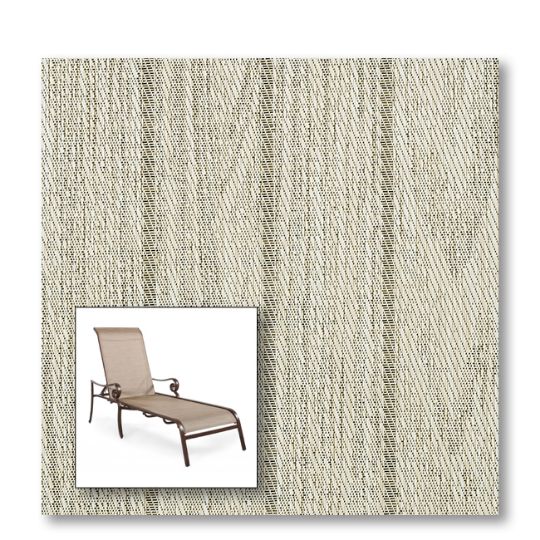 Two piece patio chair slings.
