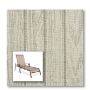 Two piece patio chair slings.