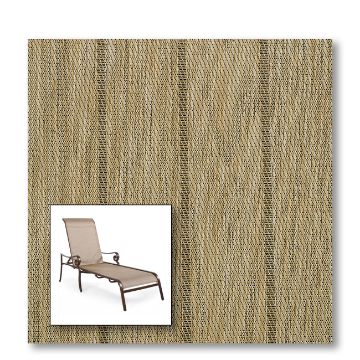 Two piece patio chair slings.
