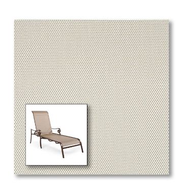 Two piece patio chair slings.